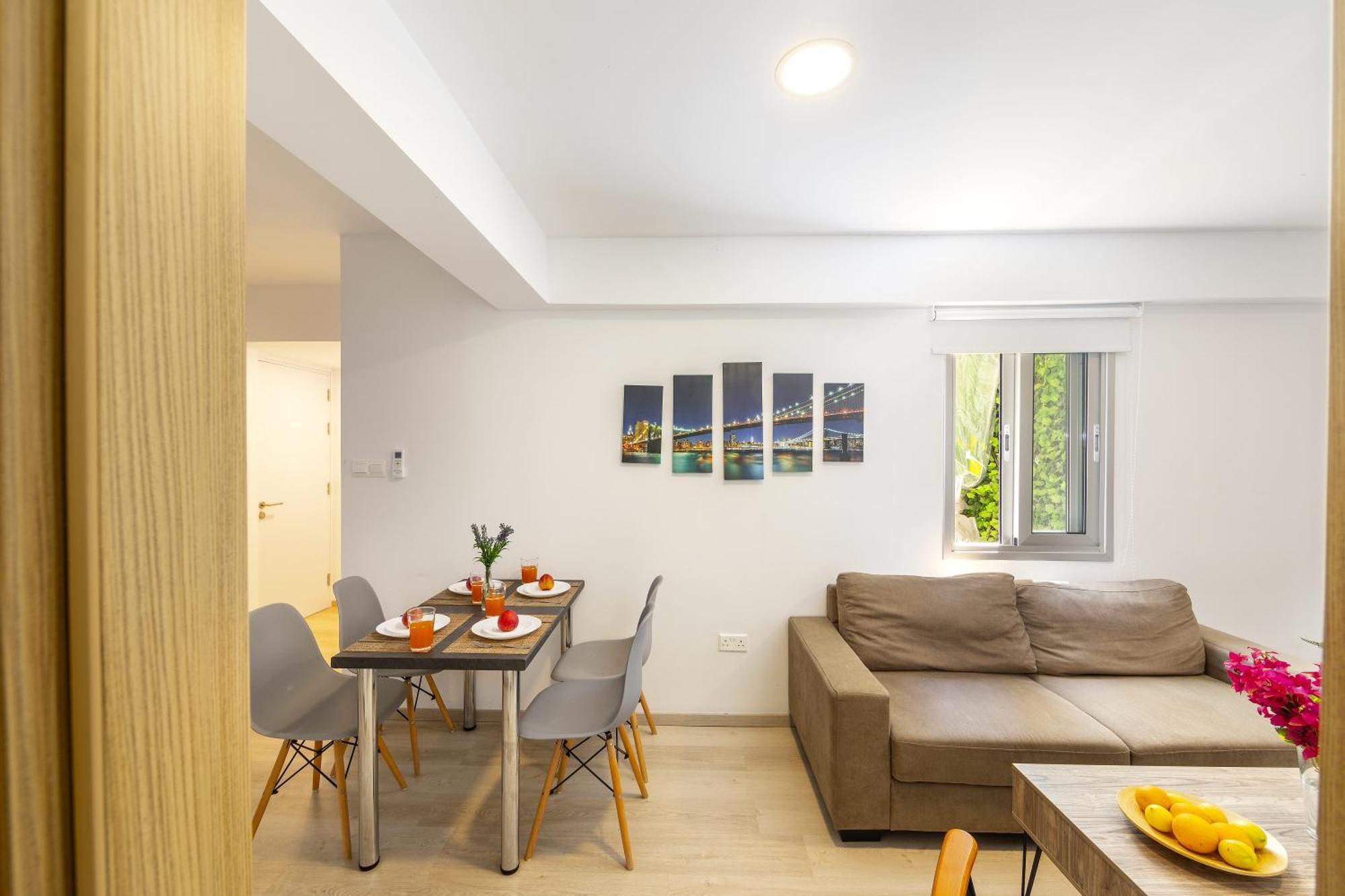 C-Premium Apts 100M From Beach And City Centre ลาร์นาคา ภายนอก รูปภาพ
